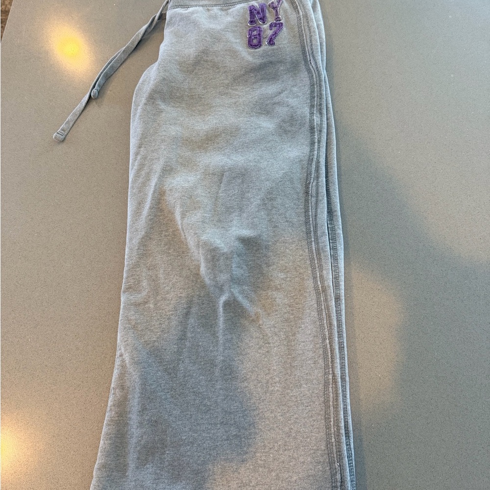 Aeropostale Gray wide leg sweatpants